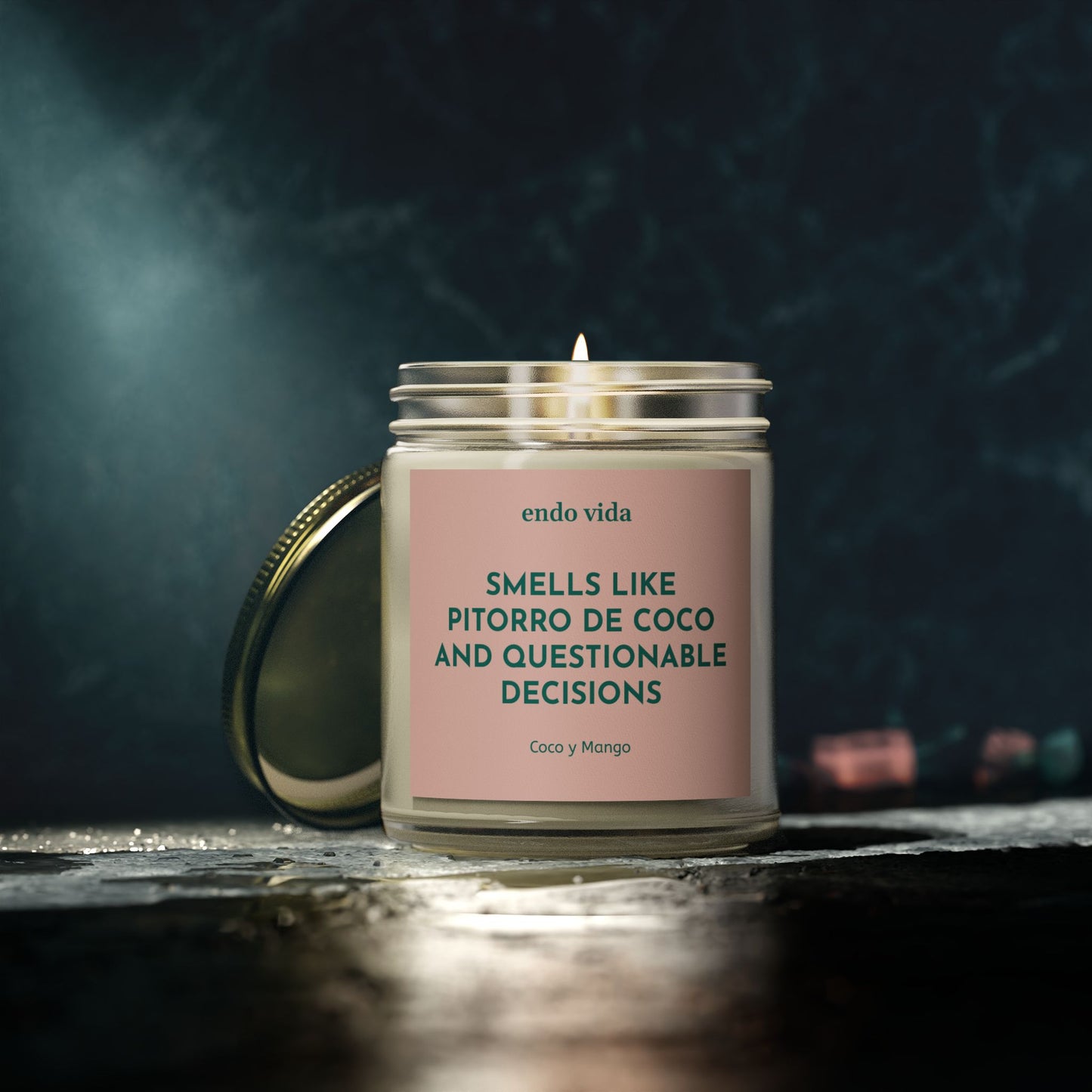 Pitorro de Coco Candle