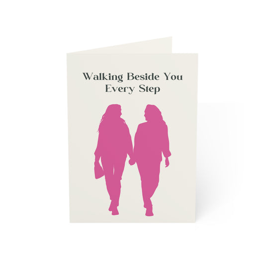 Walking Beside You in Every Step- Endo Support card