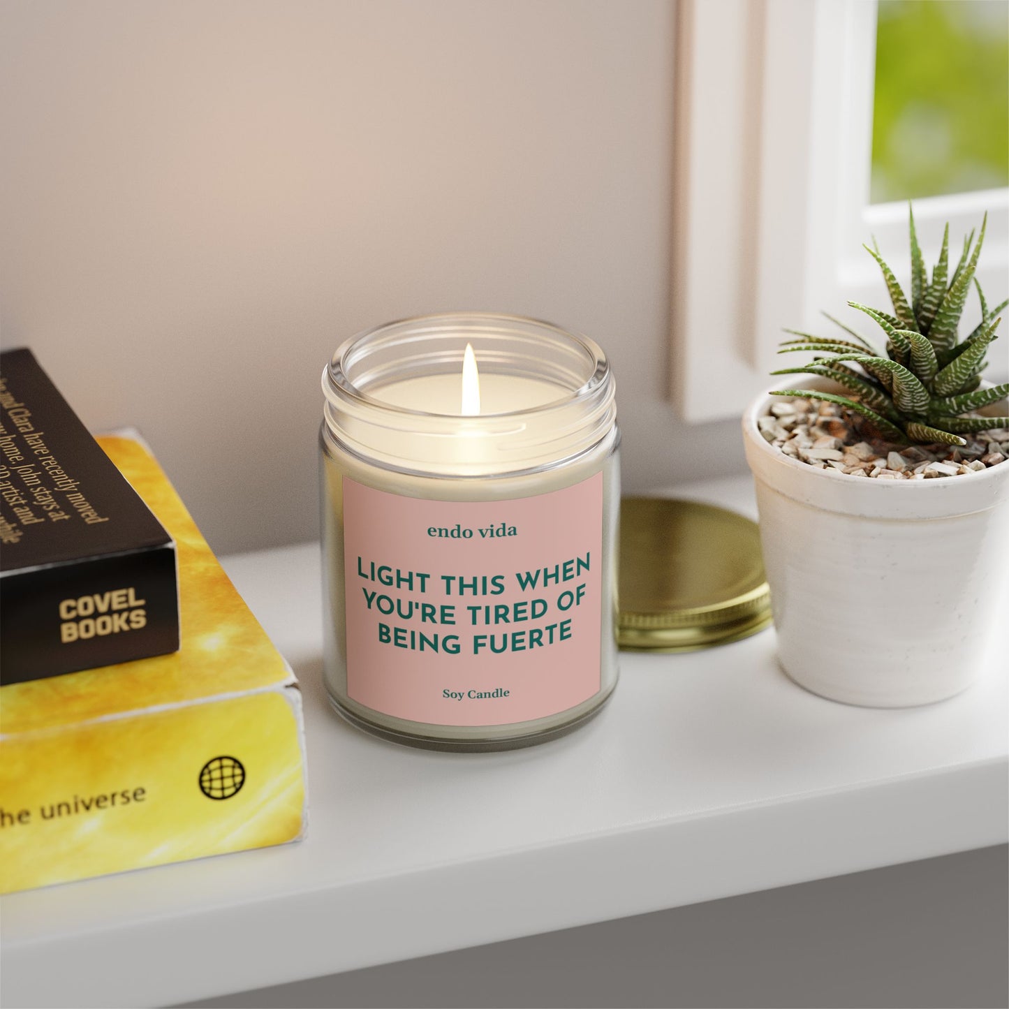 Tired of Being Fuerte Candle