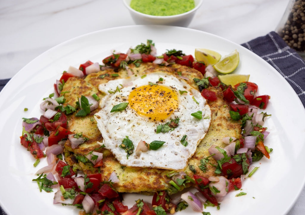 a pictures of huevos rancheros on a plate