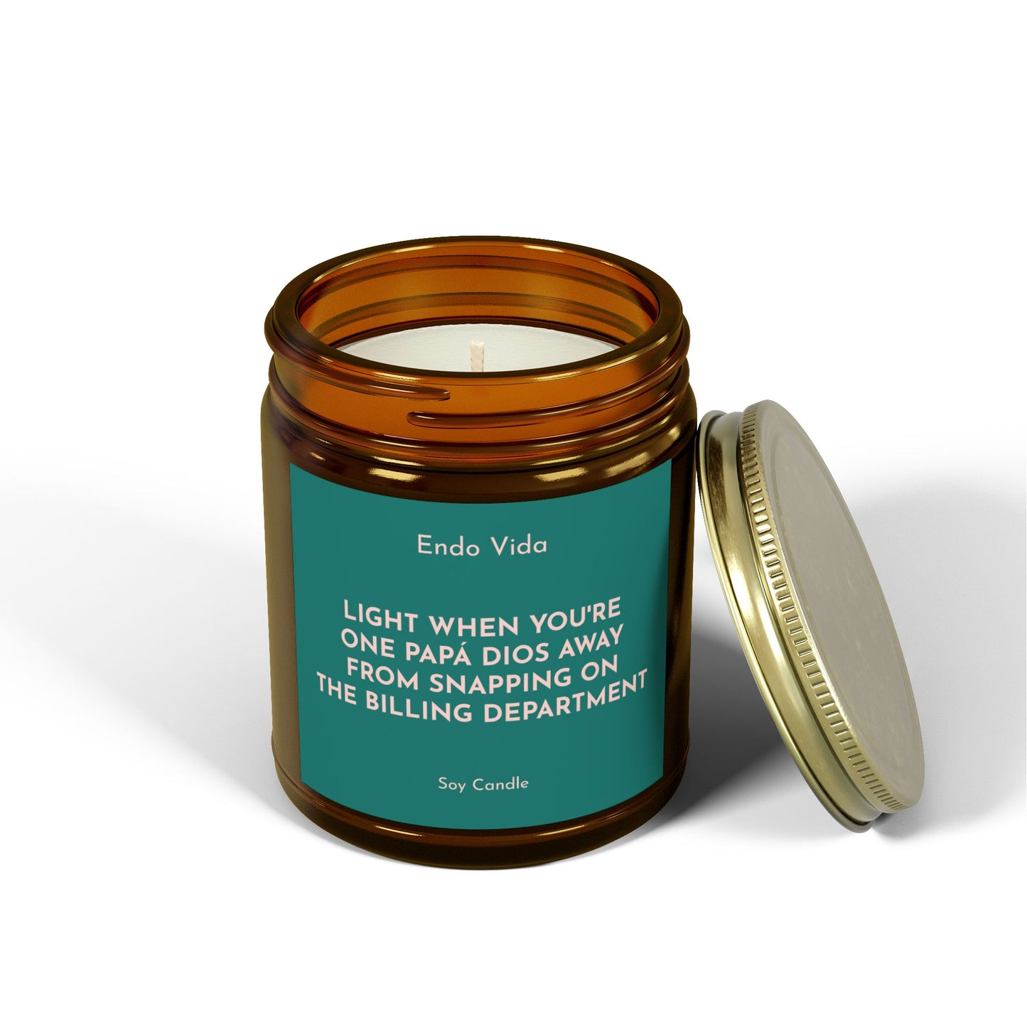 One Papà Dios Away Candle